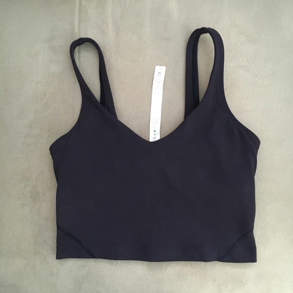 ⛔️🚫SOLD Lululemon Arise Nulu Crop top bra tank 2 - Picture 6 of 8